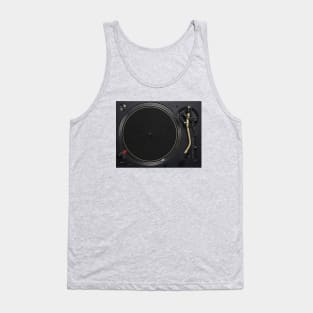 Classic Turntable MK7 blk gold Tank Top